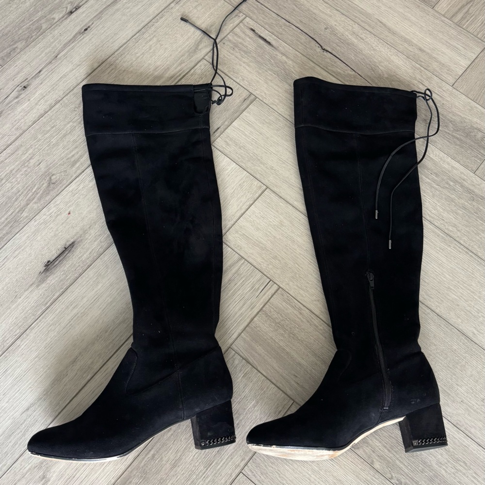 MICHAEL Michael Kors Black Over the Knee Boots